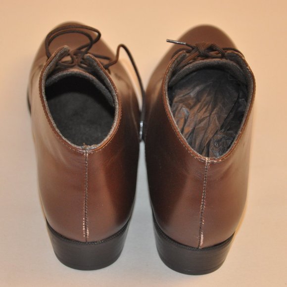 Munro American Bardot Lace Up Boots Brown 8 N - Picture 3 of 8